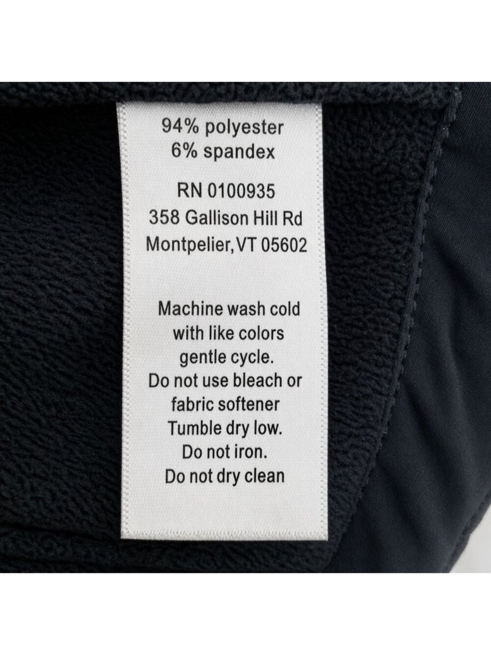Black Diamond Double Diamond Womens Ski Jacket Black Fleece Lined Size Medium - Picture 5 of 9